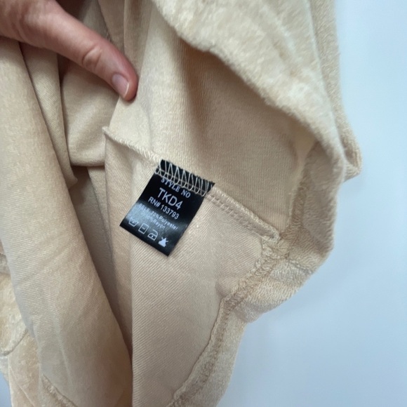 POL CLOTHING Short Dress Retro French terry SMALL NWOT - Picture 3 of 4